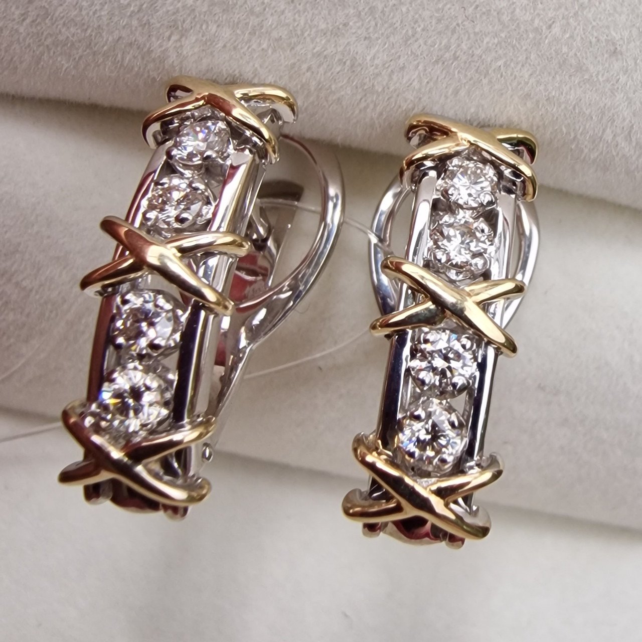 Серьги Deimantas 98702841 6,51гр 0,46ct. купить,NaN