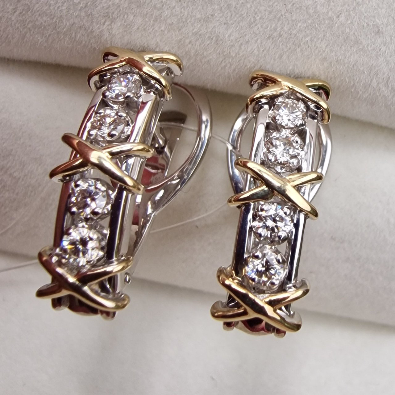 Серьги Deimantas 98702841 6,51гр 0,46ct. купить,NaN