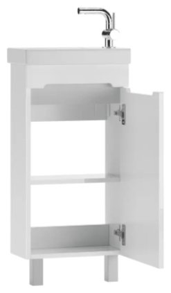Комплект для ванной KABINKA.KZ Адай K0000226721 (шкаф, тумба под раковину, раковина) белый