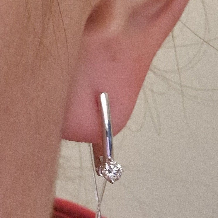 Серьги Deimantas 98702855 2,53гр 0,35ct. купить,NaN