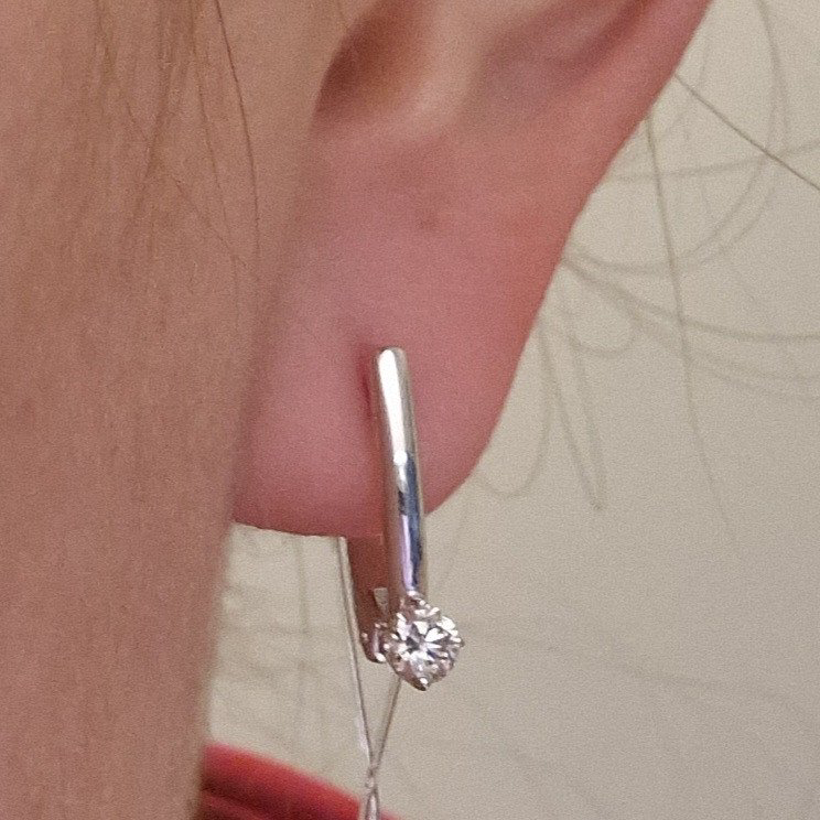 Серьги Deimantas 98702855 2,53гр 0,35ct. купить,NaN