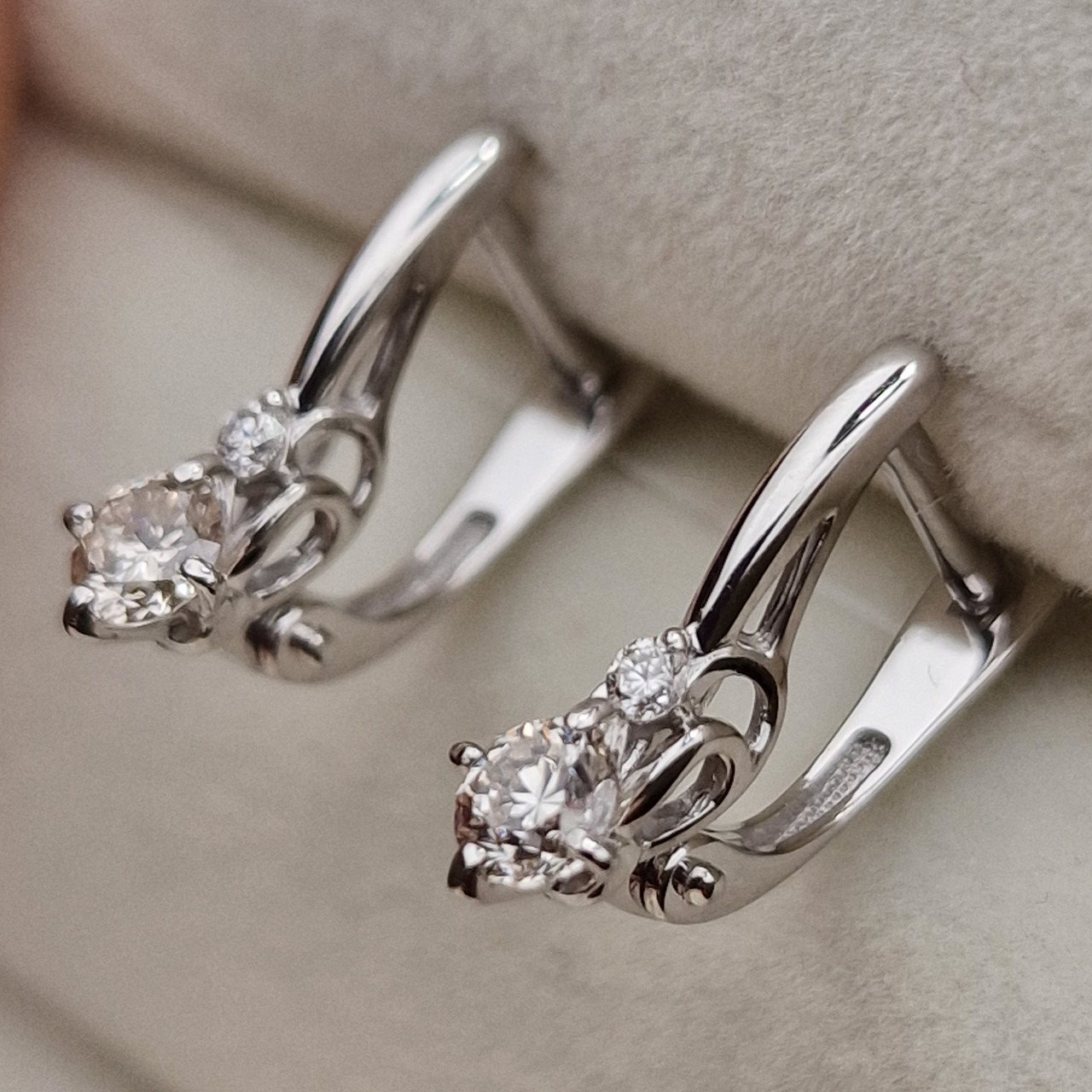 Серьги Deimantas 98702864 1,63гр 0,398ct. купить,NaN