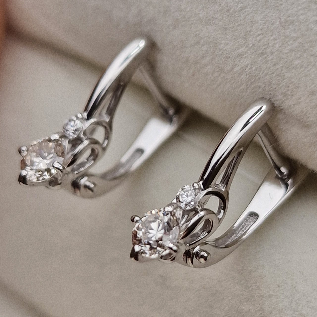 Серьги Deimantas 98702864 1,63гр 0,398ct. купить,NaN