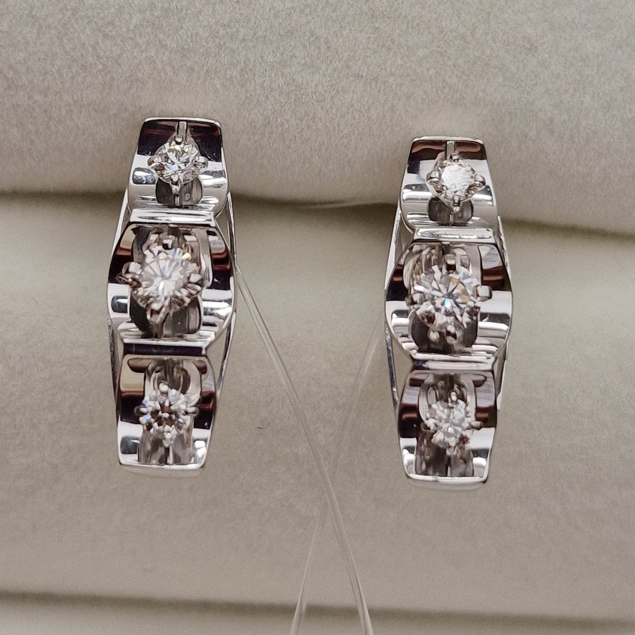 Серьги Deimantas 98702880 2,41гр 0,54ct. купить,NaN