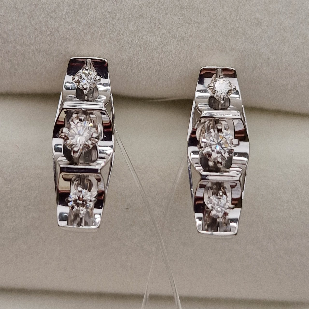 Серьги Deimantas 98702880 2,41гр 0,54ct. купить,NaN