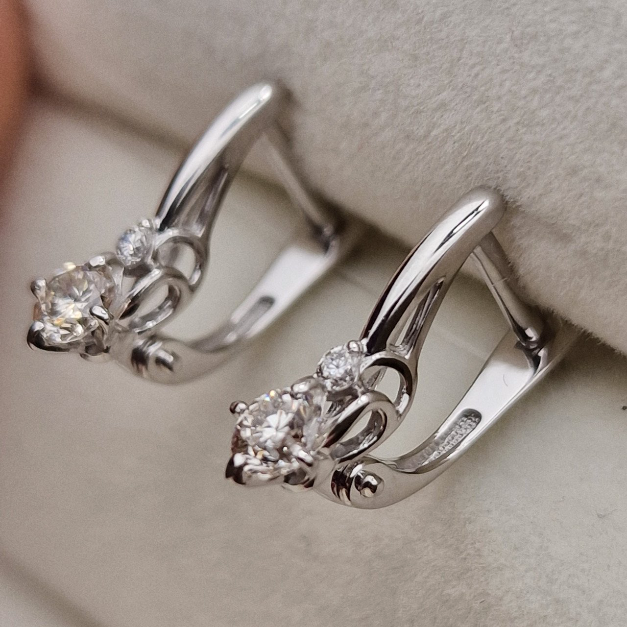 Серьги Deimantas 98702864 1,63гр 0,398ct. купить,NaN