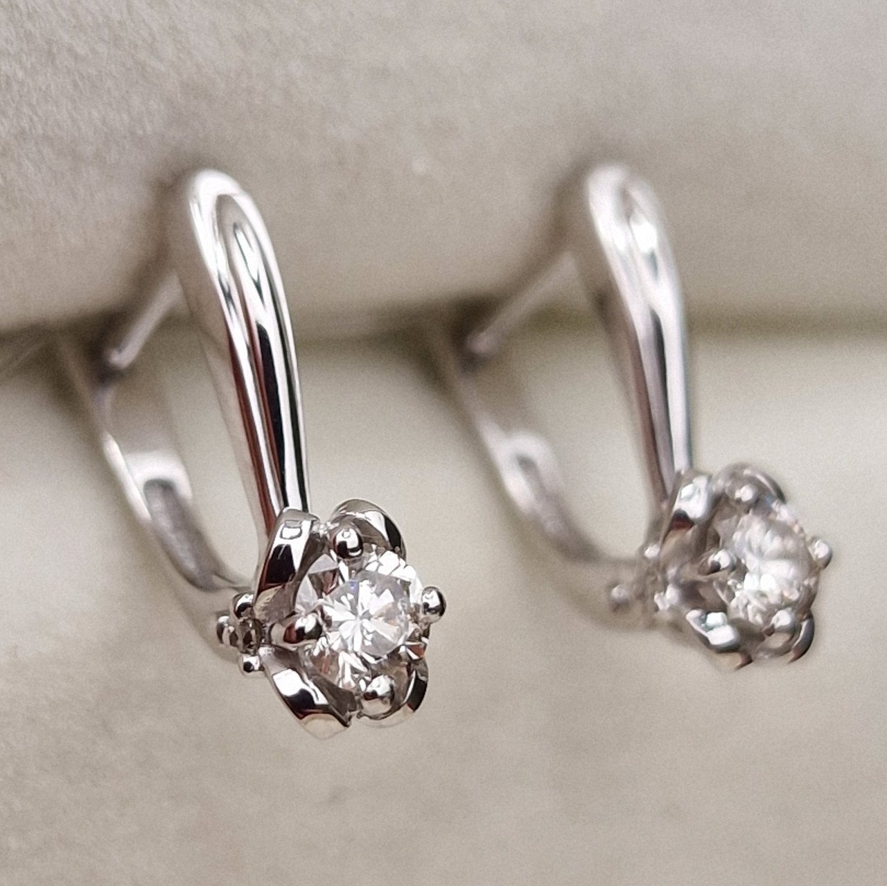 Серьги Deimantas 98702873 1,88гр 0,38ct. купить,NaN