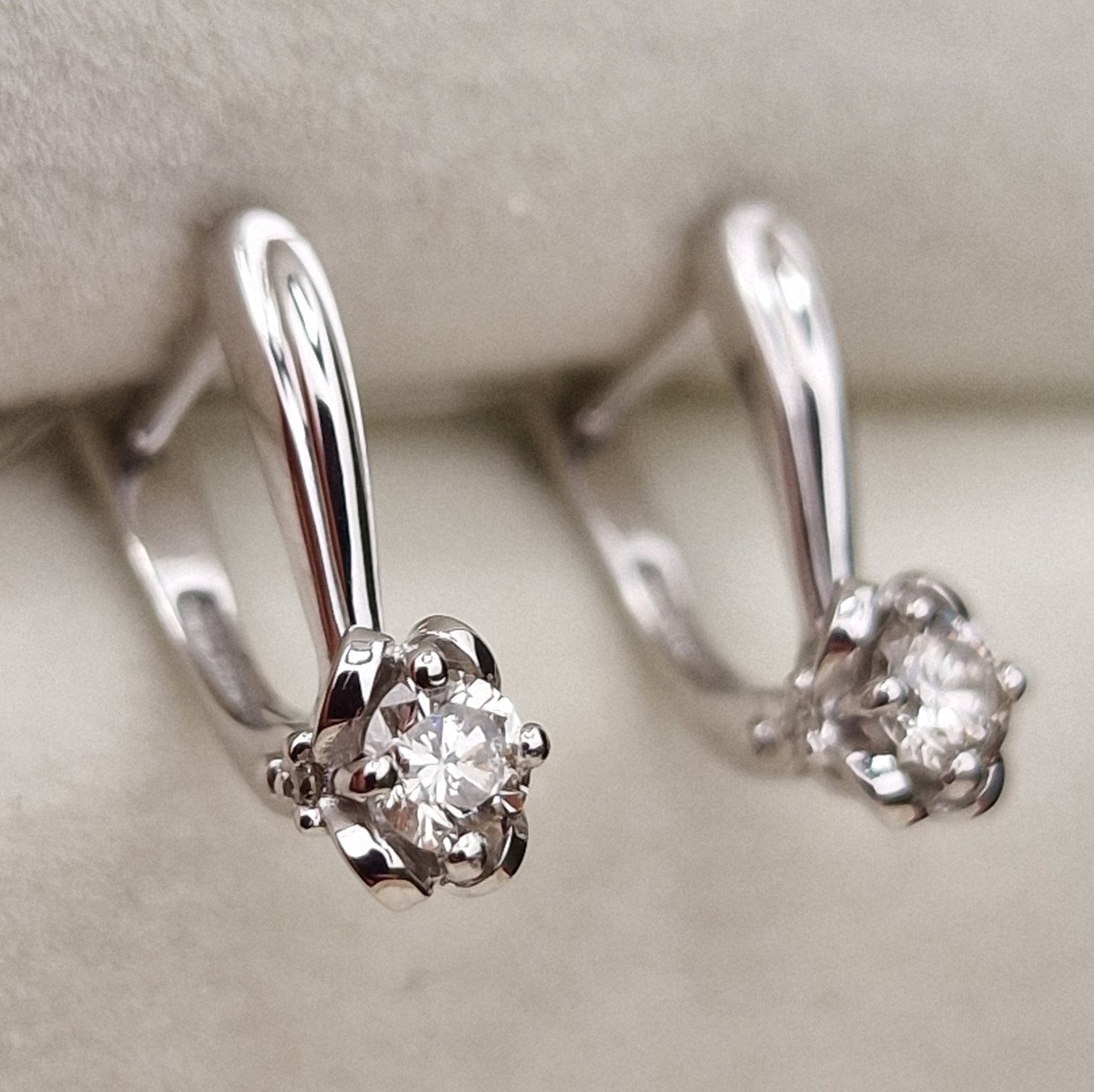 Серьги Deimantas 98702873 1,88гр 0,38ct. купить,NaN