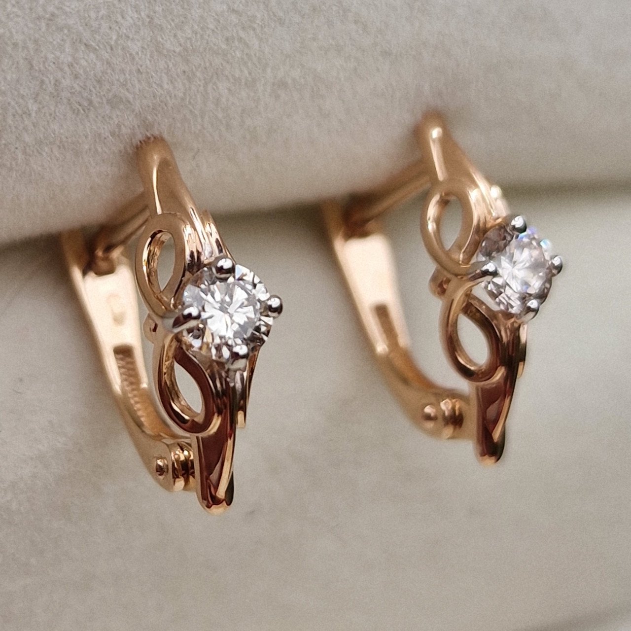 Серьги Deimantas 98702977 1,93гр 0,36ct. купить,NaN