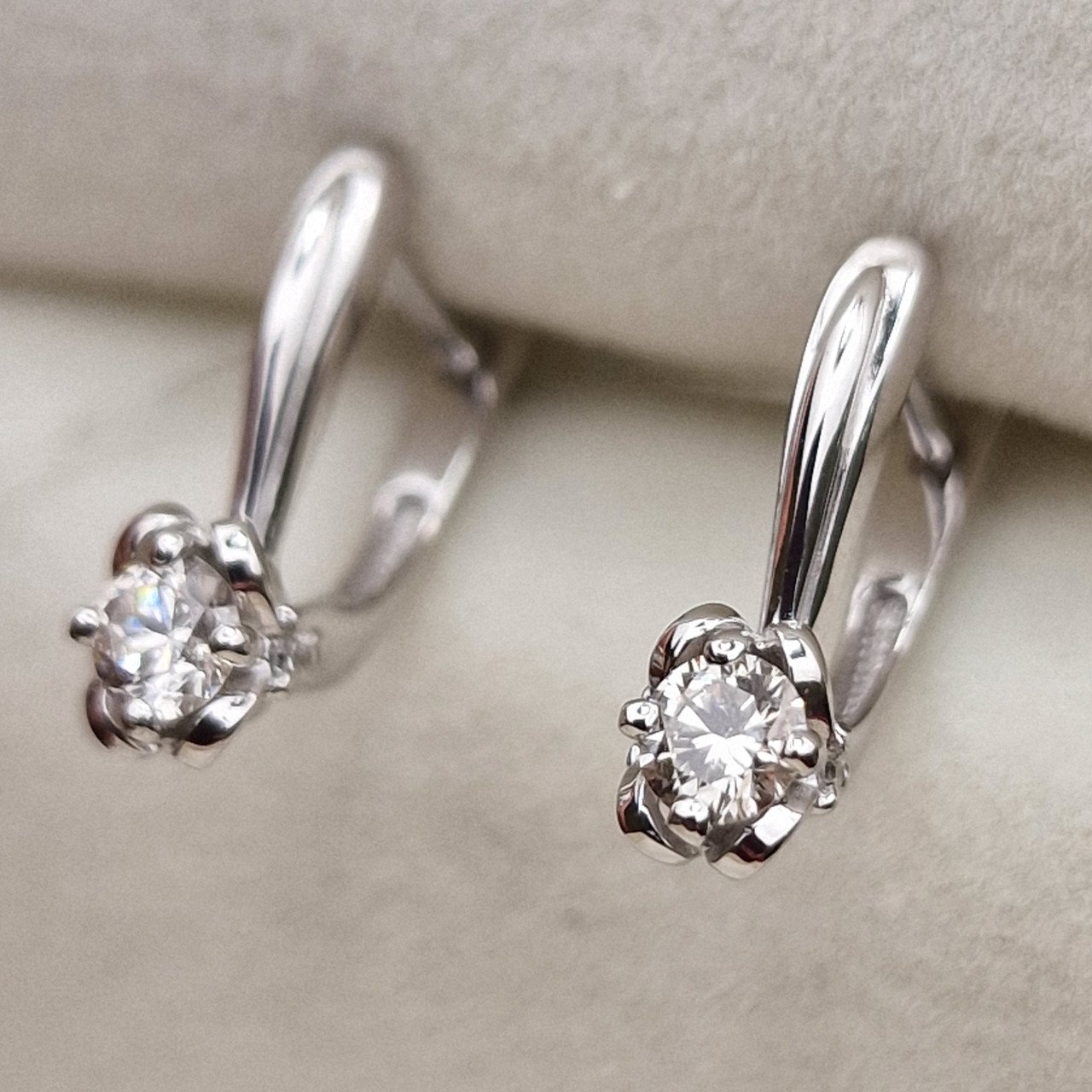 Серьги Deimantas 98702882 1,86гр 0,37ct. купить,NaN