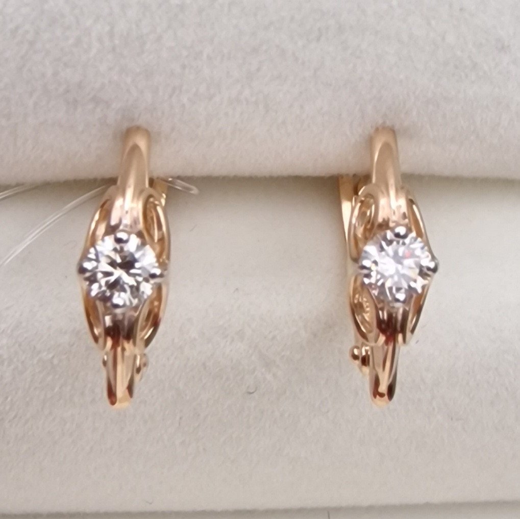Серьги Deimantas 98702977 1,93гр 0,36ct. купить,NaN