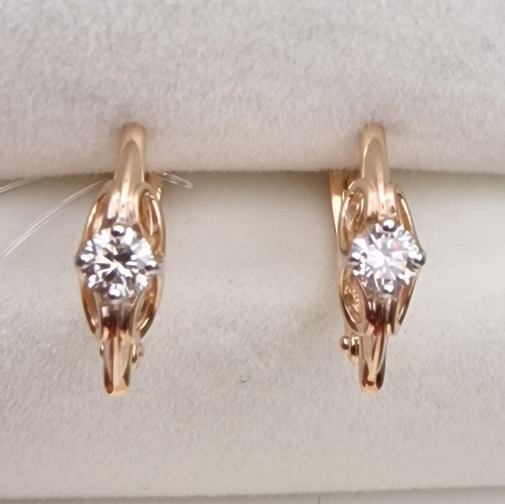 Серьги Deimantas 98702977 1,93гр 0,36ct. купить,NaN
