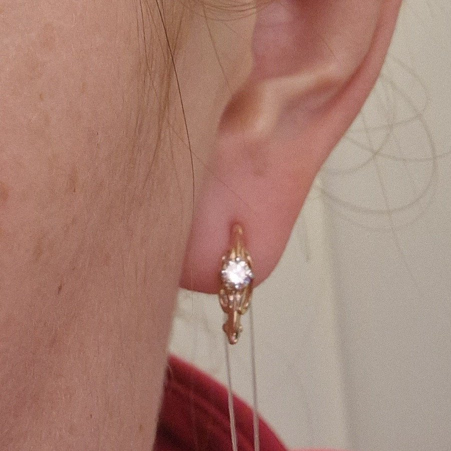 Серьги Deimantas 98702977 1,93гр 0,36ct. купить,NaN