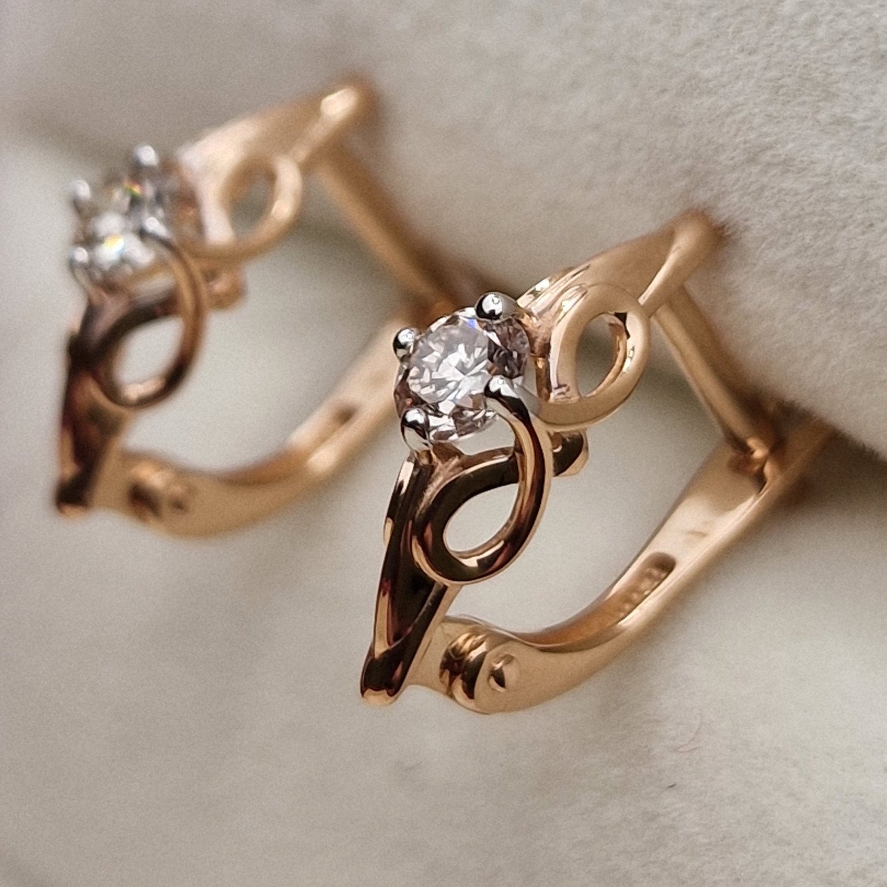 Серьги Deimantas 98702977 1,93гр 0,36ct. купить,NaN