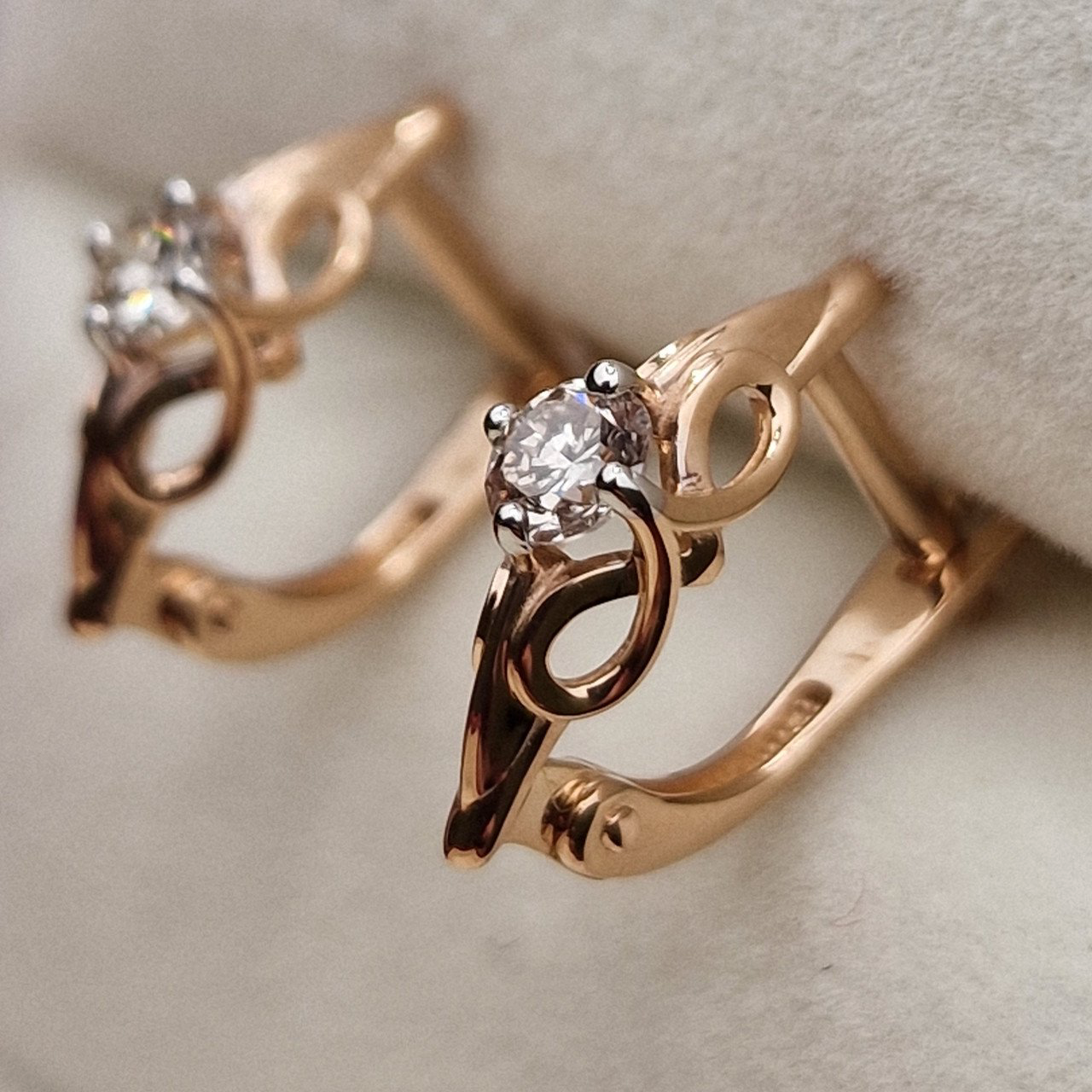 Серьги Deimantas 98702977 1,93гр 0,36ct. купить,NaN
