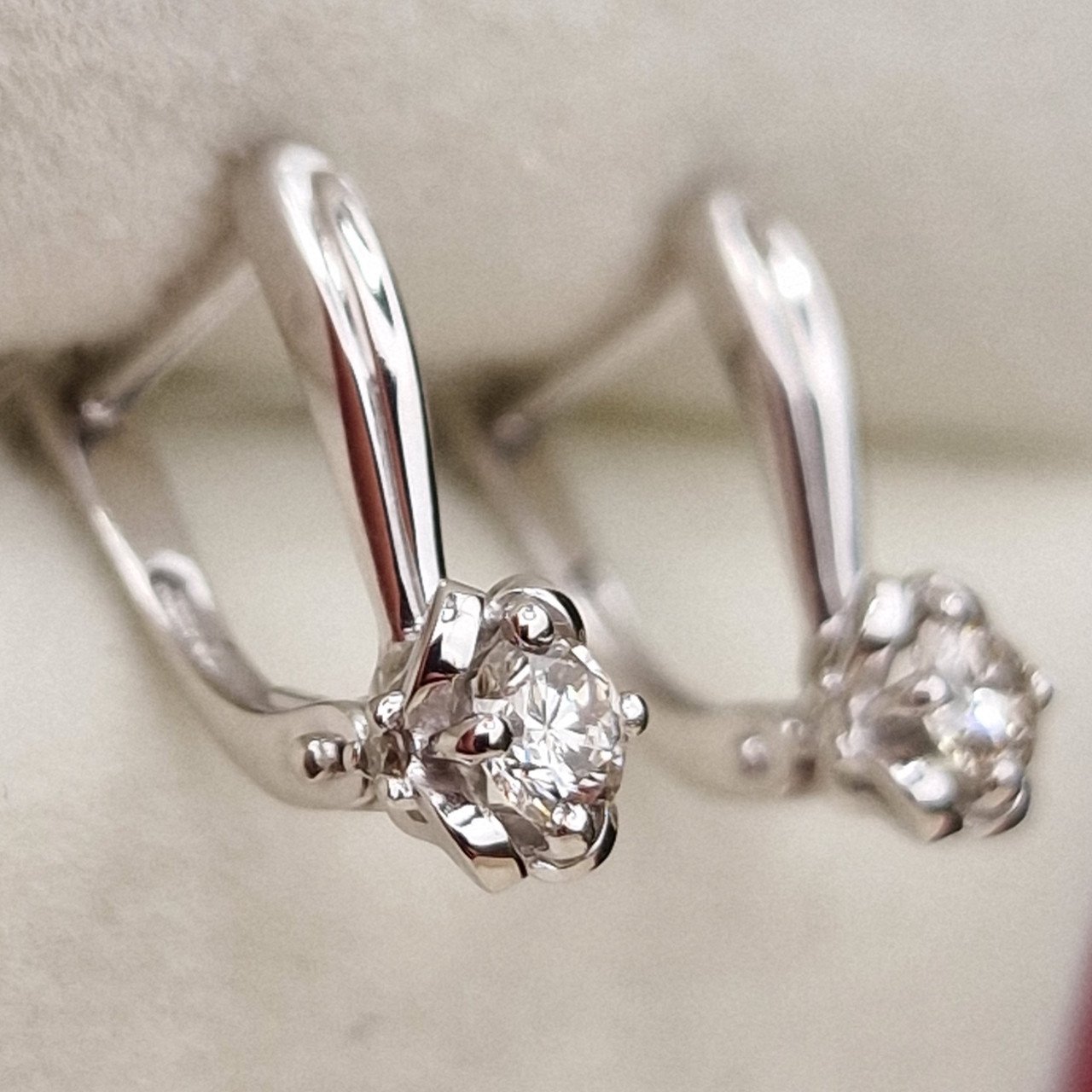Серьги Deimantas 98702882 1,86гр 0,37ct. купить,NaN