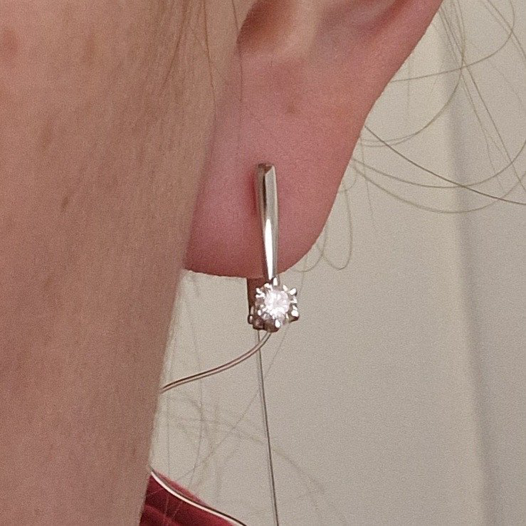 Серьги Deimantas 98703111 2,93гр 0,34ct. купить,NaN