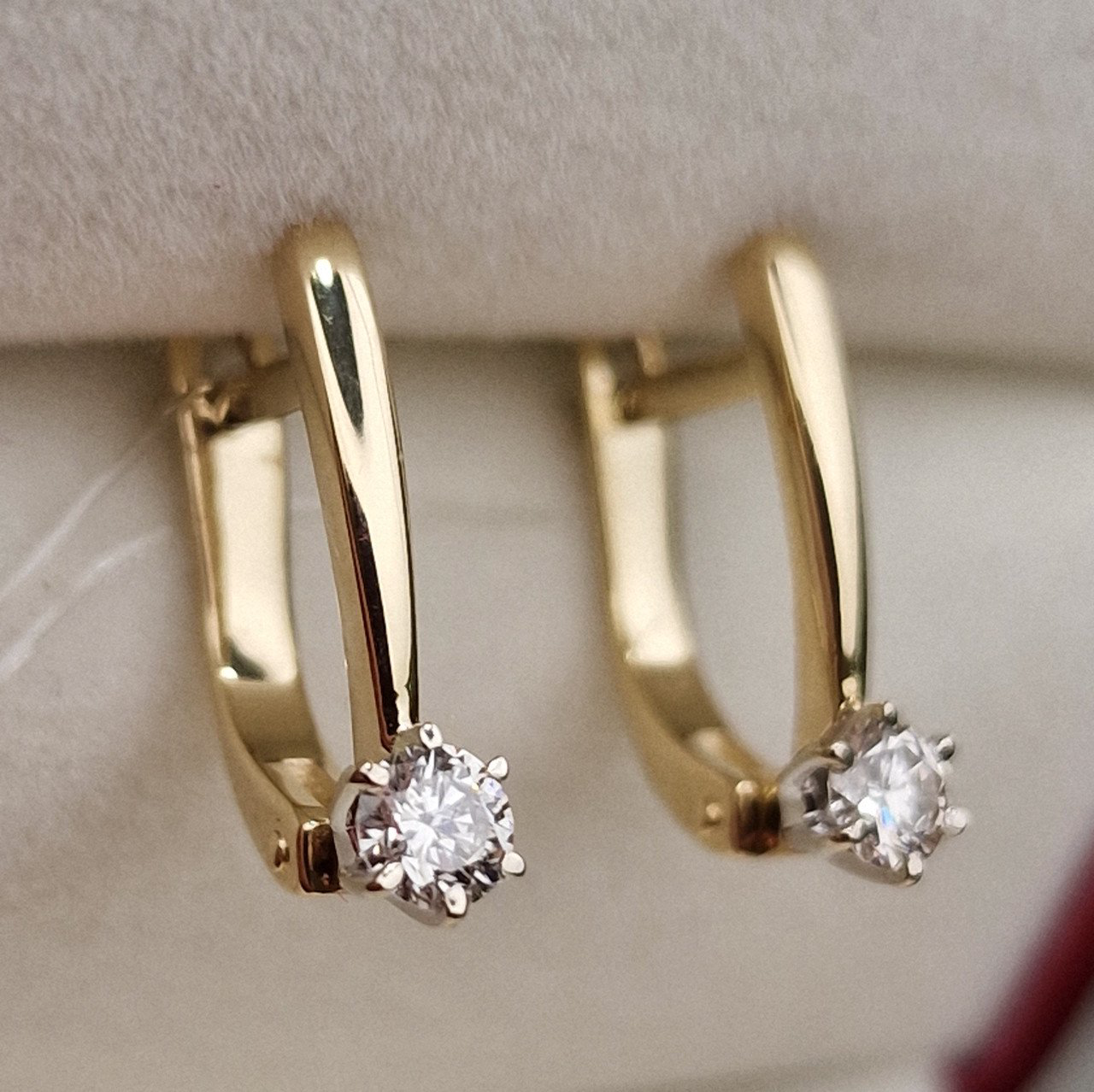 Серьги Deimantas 98703293 2,38гр 0,34ct. купить,NaN