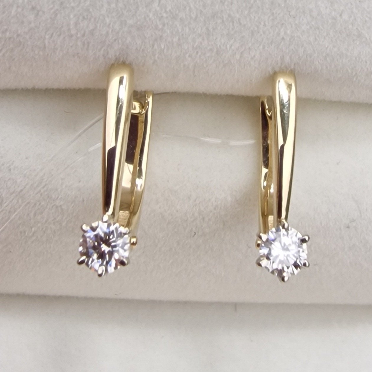 Серьги Deimantas 98703293 2,38гр 0,34ct. купить,NaN