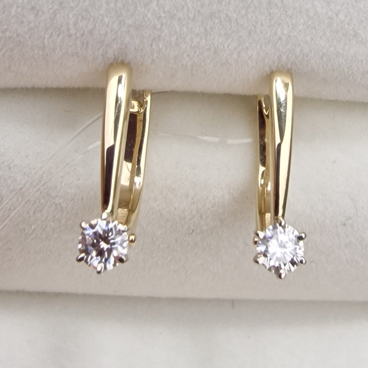Серьги Deimantas 98703293 2,38гр 0,34ct. купить,NaN