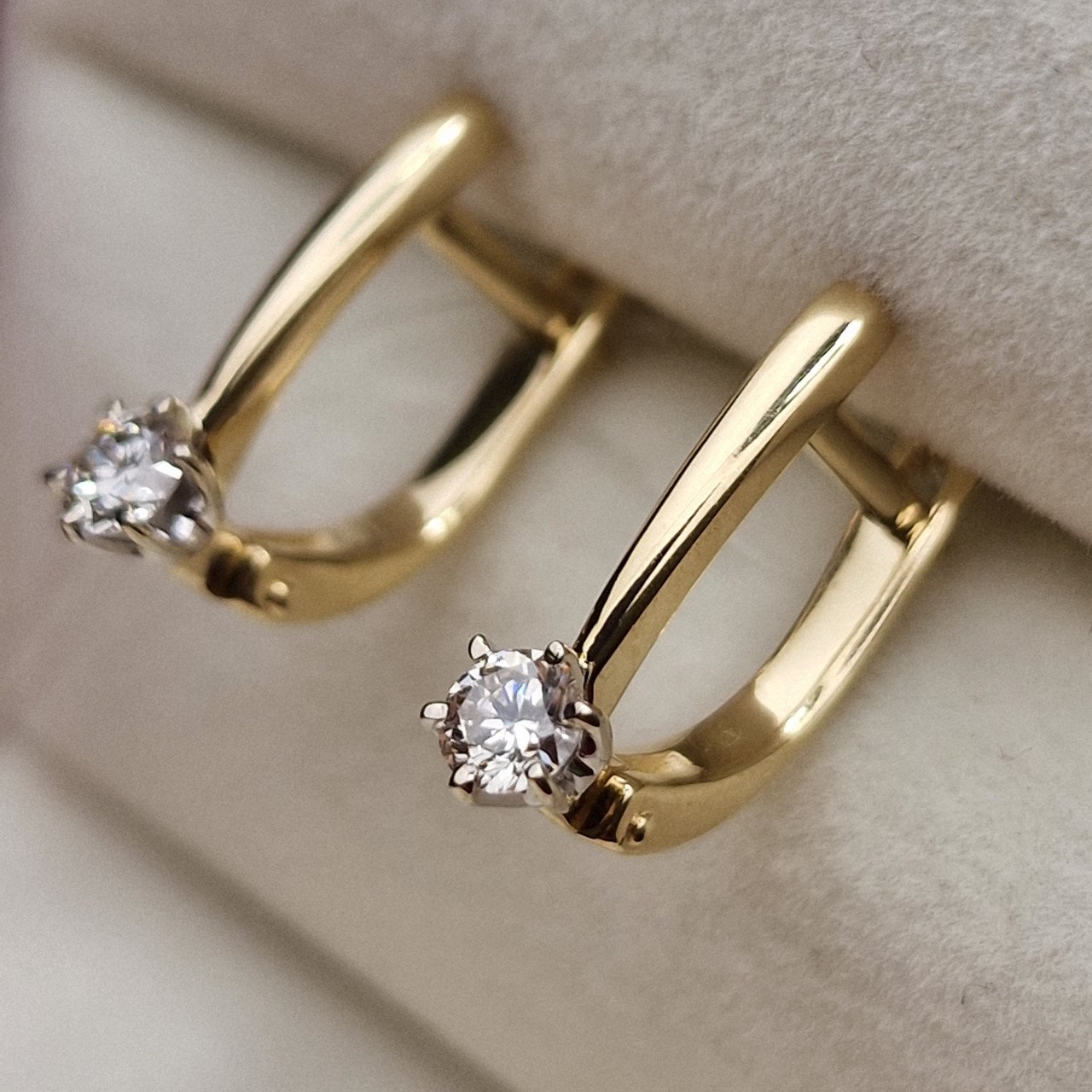 Серьги Deimantas 98703293 2,38гр 0,34ct. купить,NaN