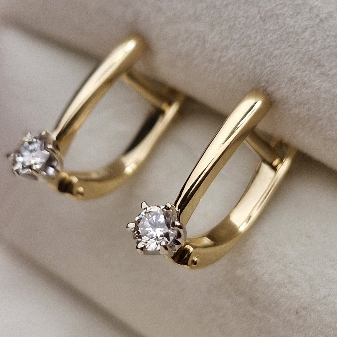 Серьги Deimantas 98703293 2,38гр 0,34ct. купить,NaN