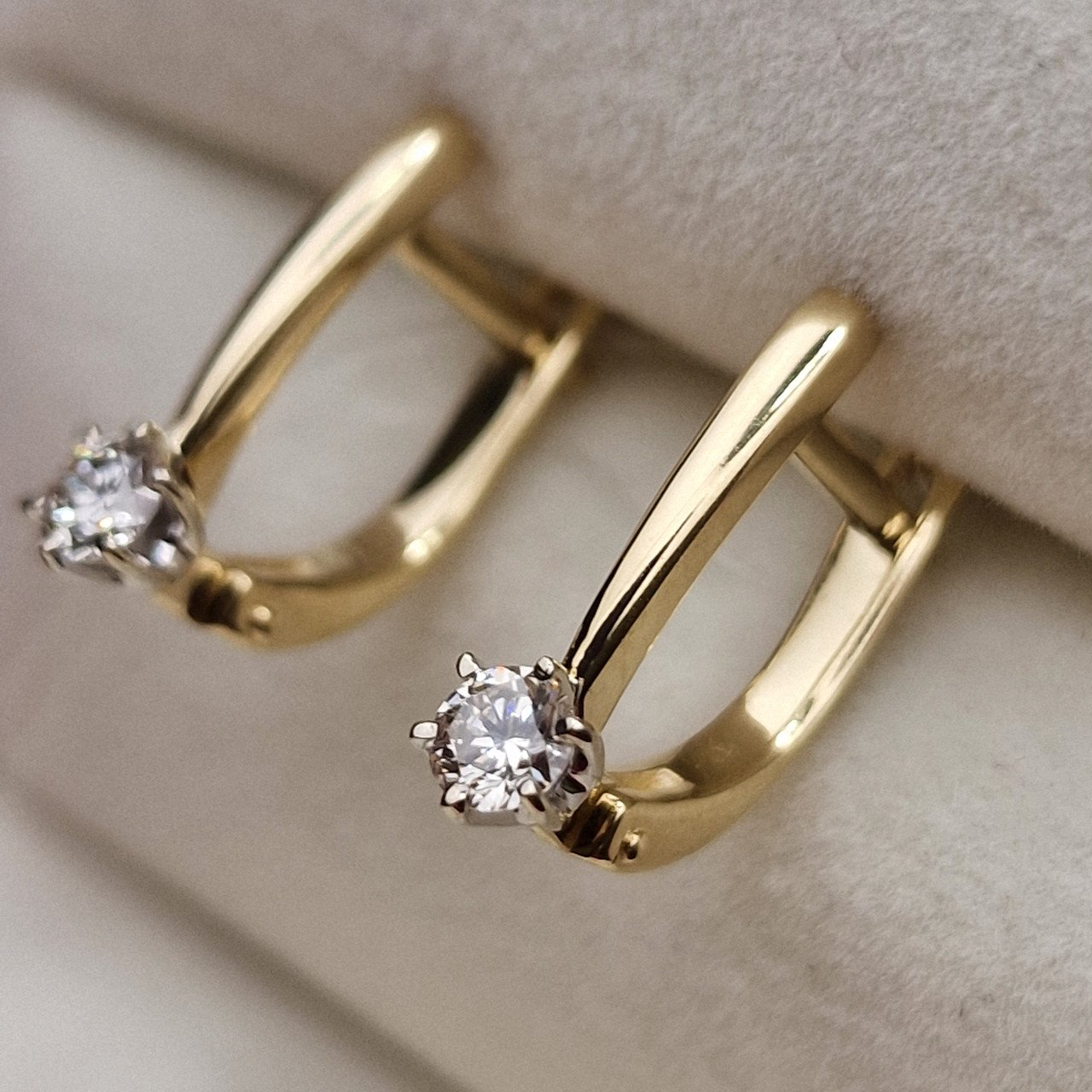 Серьги Deimantas 98703293 2,38гр 0,34ct. купить,NaN