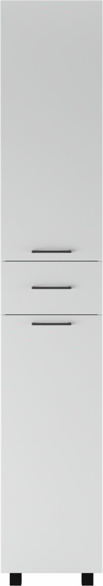 Комплект для ванной KABINKA.KZ Адай (шкаф, шкаф-пенал, тумба под раковину, раковина) белый