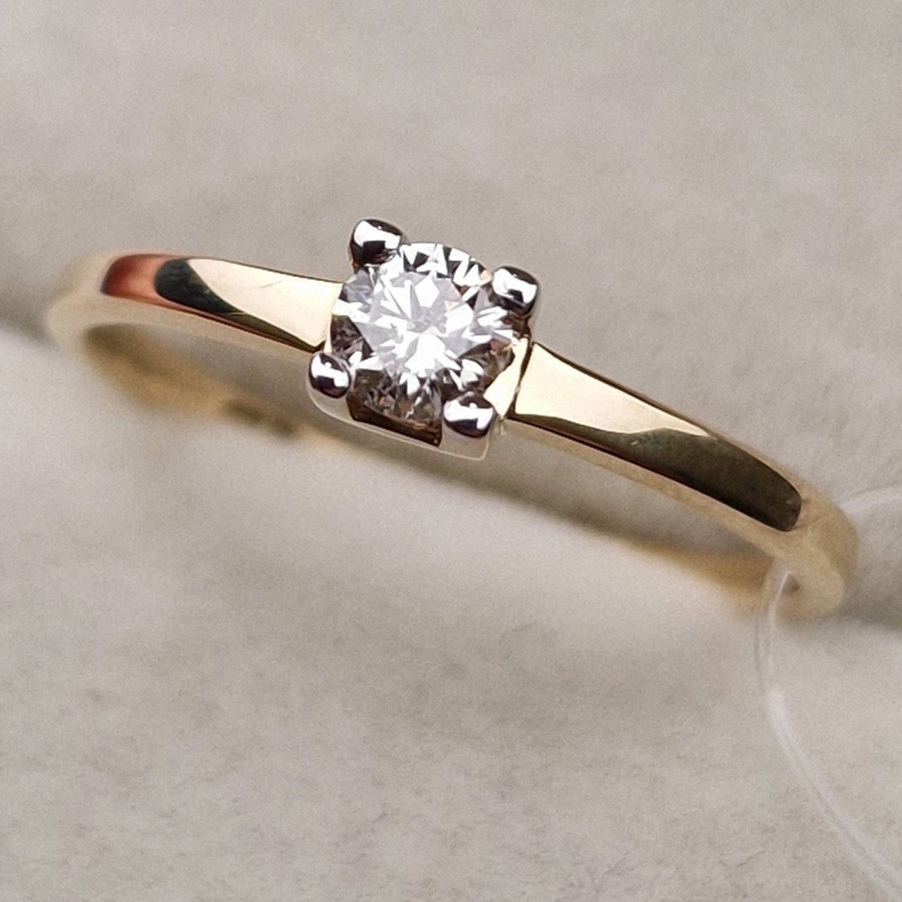 Кольцо Deimantas 98703319 16р 1,33гр 0,16ct. купить,NaN