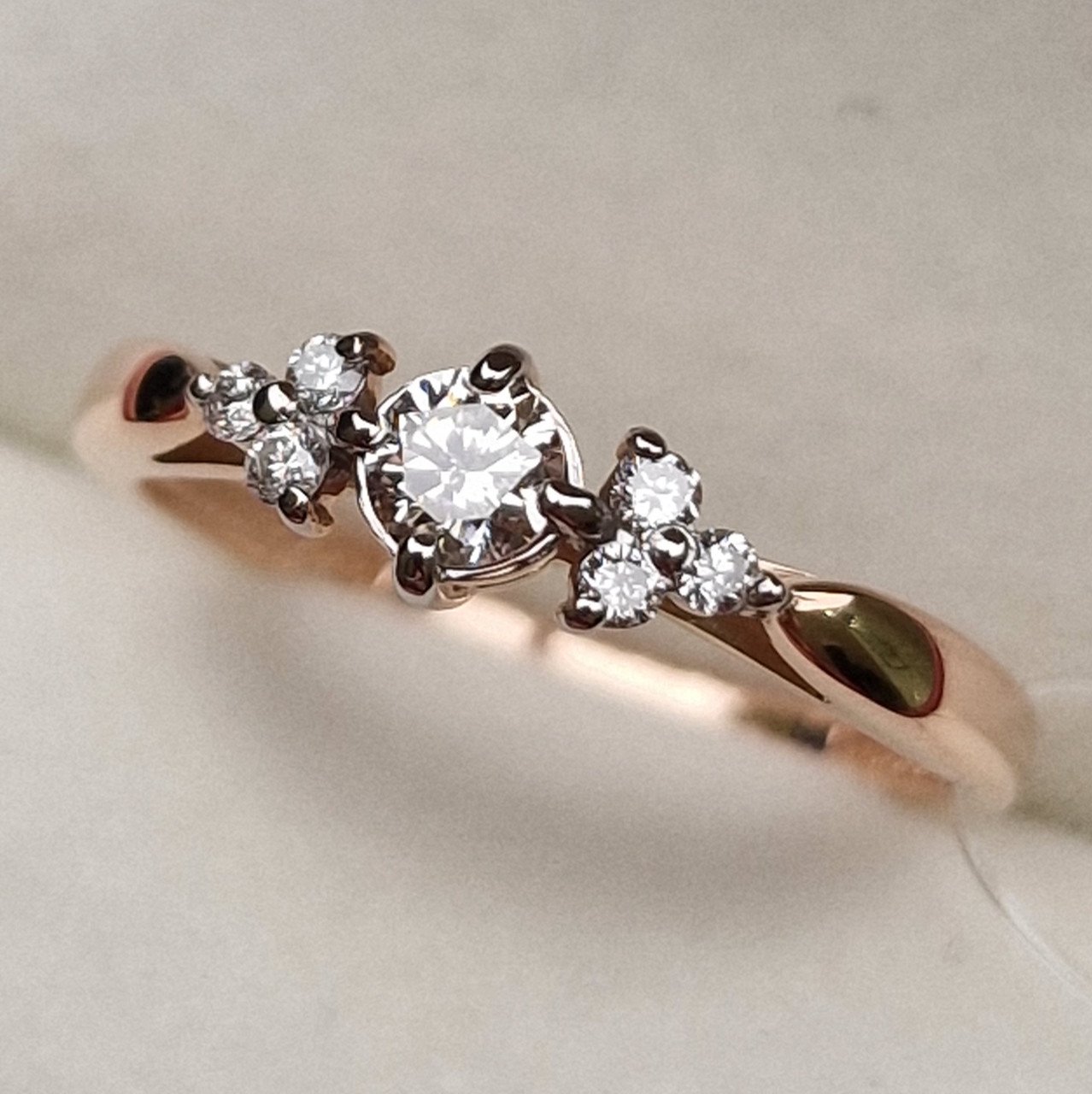 Кольцо Deimantas 98703327 16,5р 1,35гр 0,24ct. купить,NaN