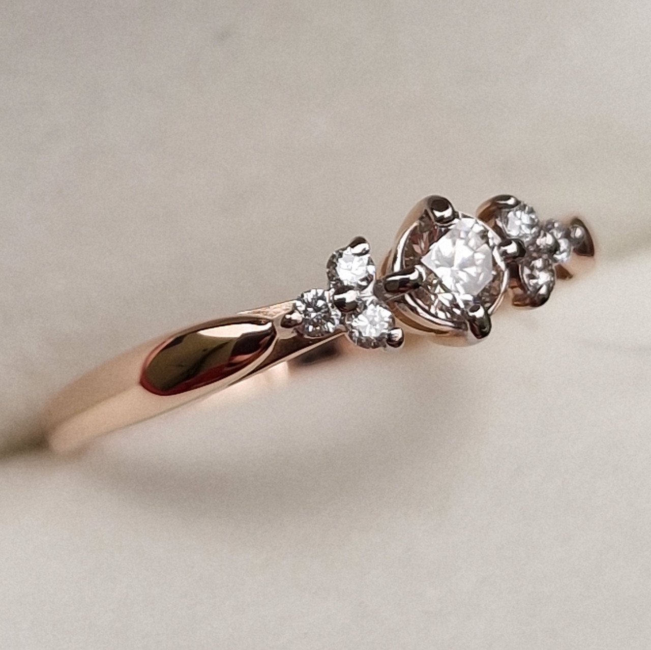 Кольцо Deimantas 98703327 16,5р 1,35гр 0,24ct. купить,NaN