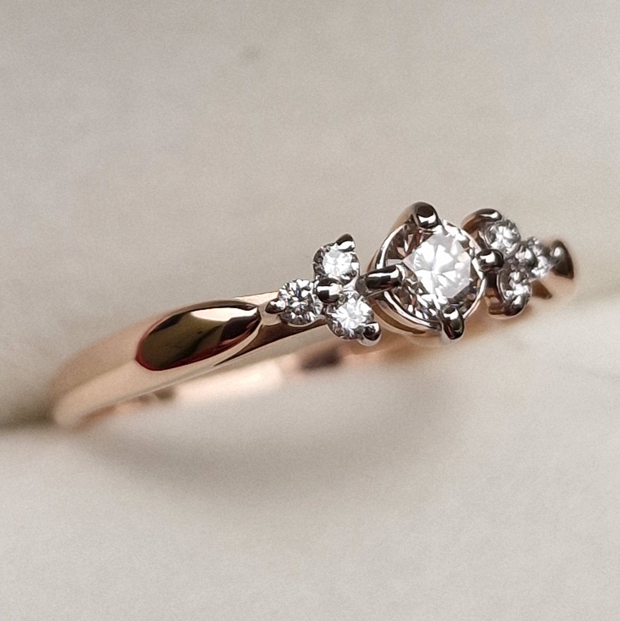 Кольцо Deimantas 98703327 16,5р 1,35гр 0,24ct. купить,NaN