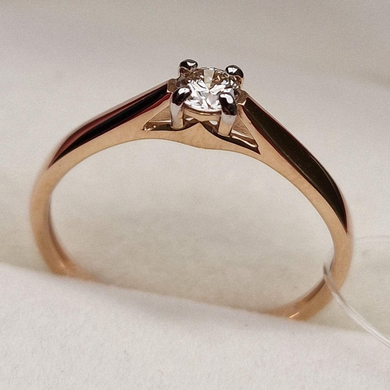 Кольцо Deimantas 98703352 17,5р 1,543гр 0,17ct. купить,NaN