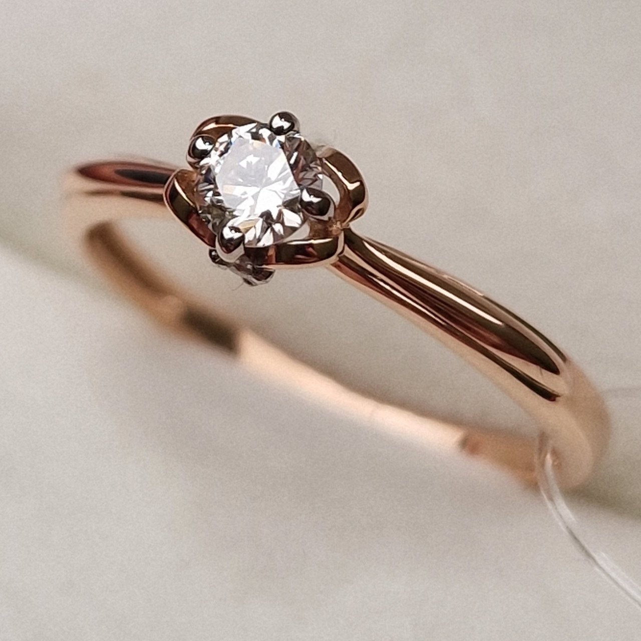Кольца Deimantas 98703359 16р 1,32гр 0,18ct. купить,NaN