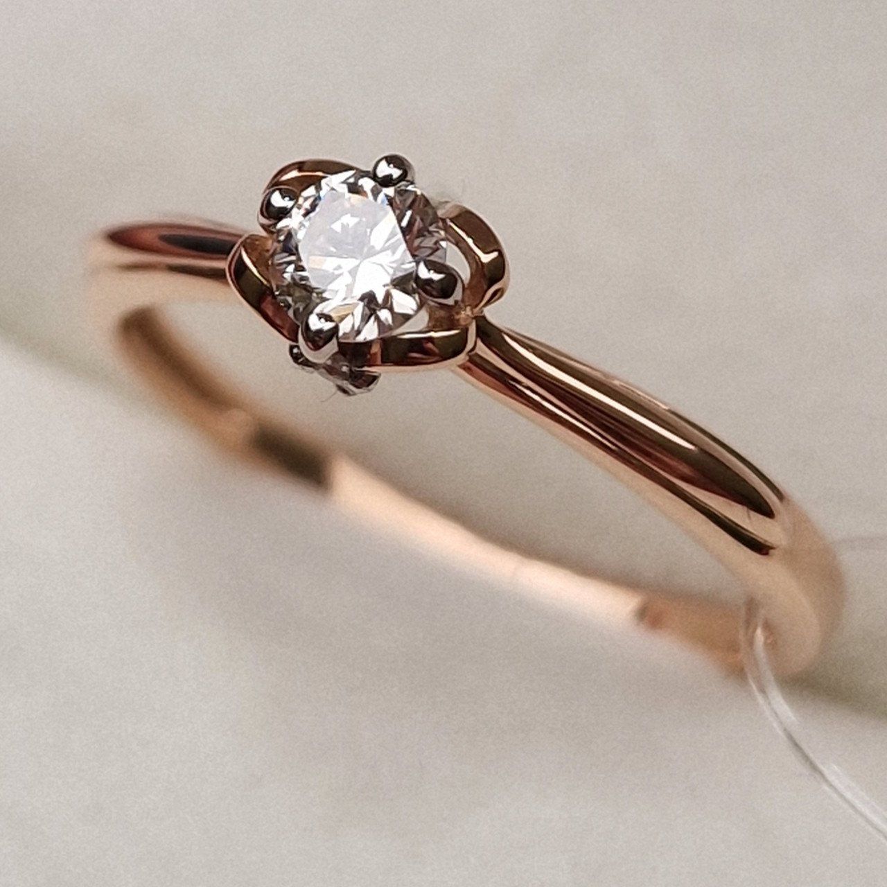 Кольца Deimantas 98703359 16р 1,32гр 0,18ct. купить,NaN