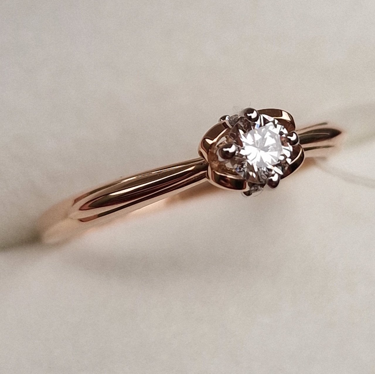 Кольца Deimantas 98703359 16р 1,32гр 0,18ct. купить,NaN