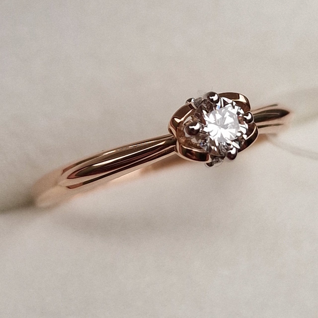 Кольца Deimantas 98703359 16р 1,32гр 0,18ct. купить,NaN