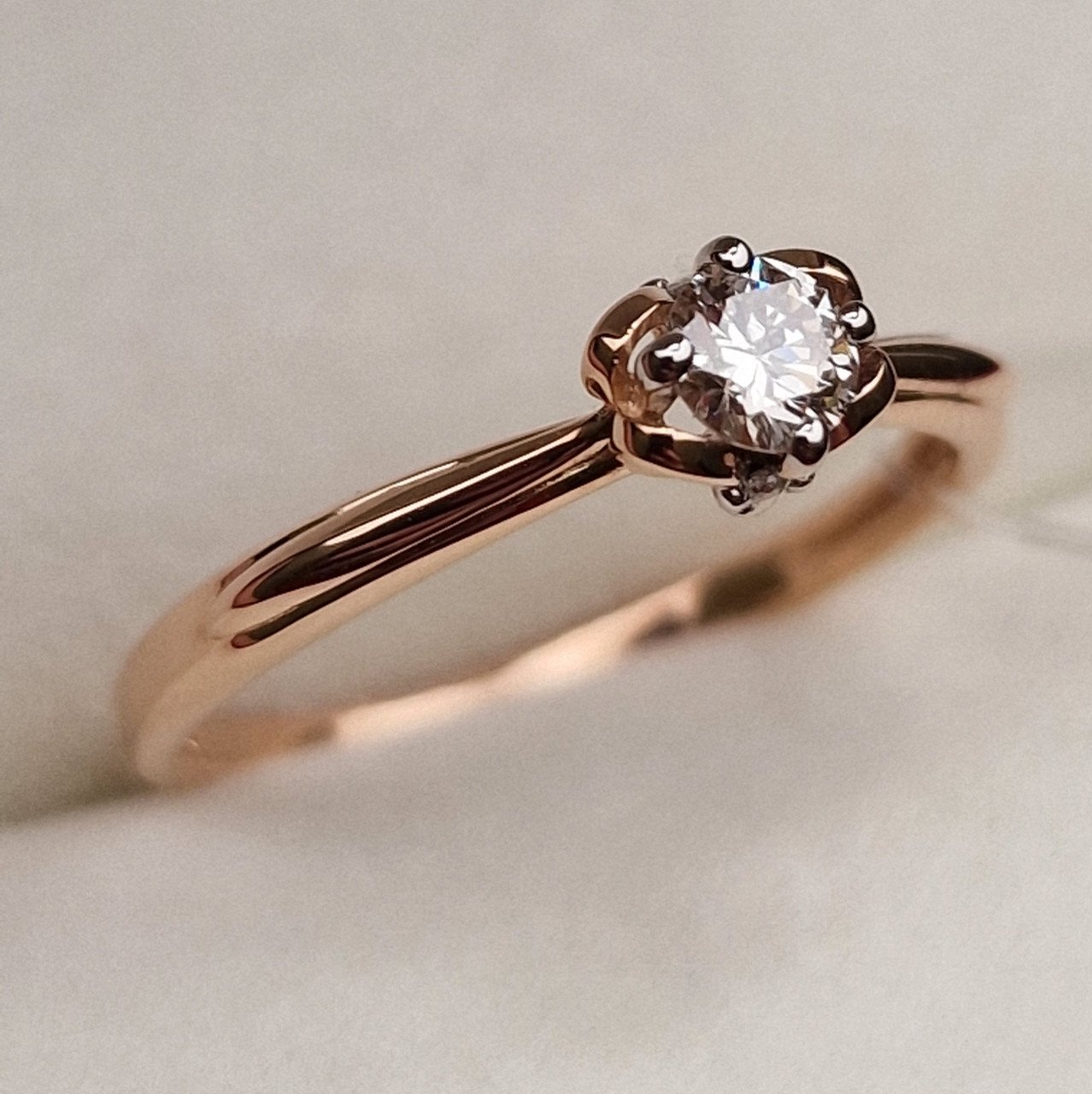 Кольца Deimantas 98703359 16р 1,32гр 0,18ct. купить,NaN
