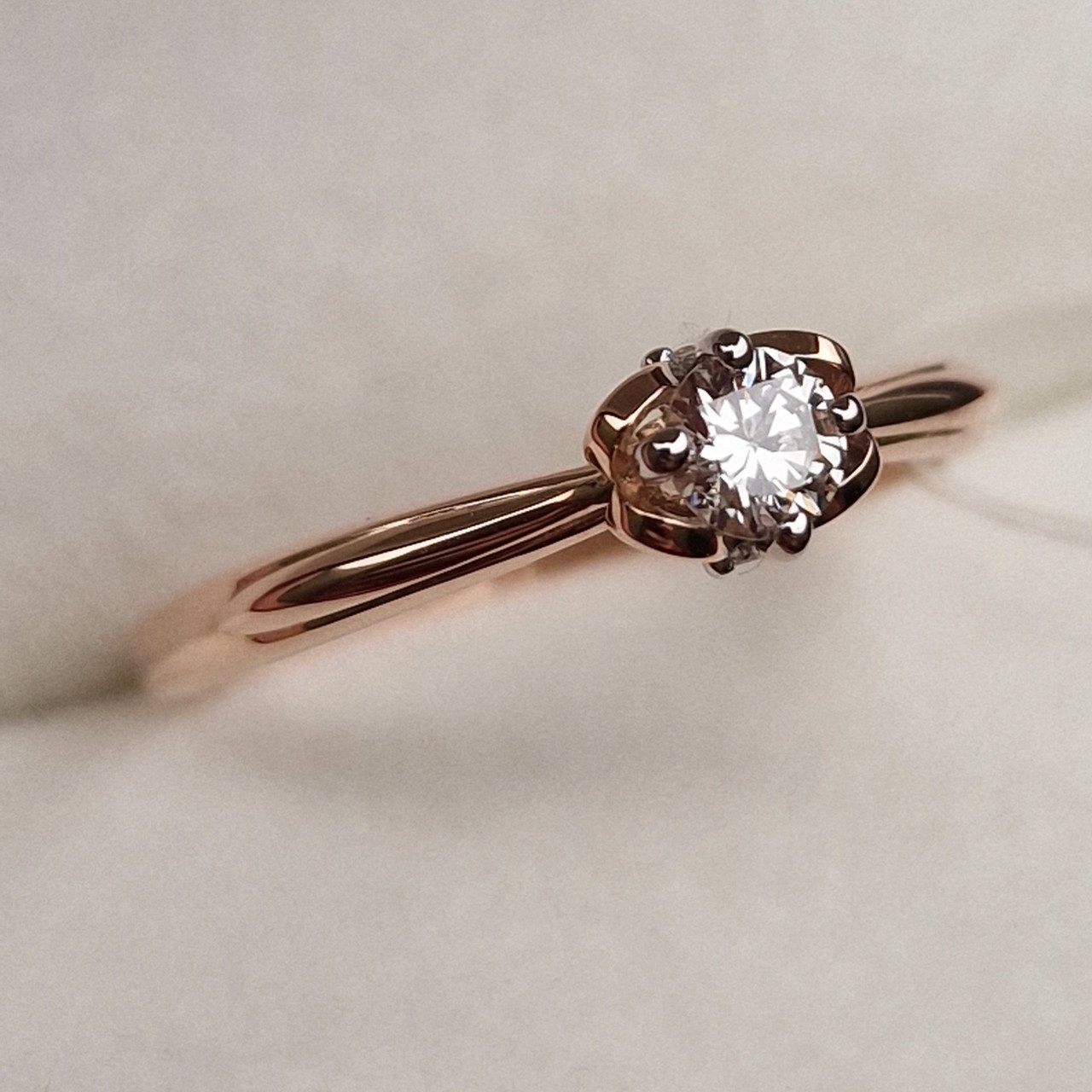 Кольца Deimantas 98703359 16р 1,32гр 0,18ct. купить,NaN