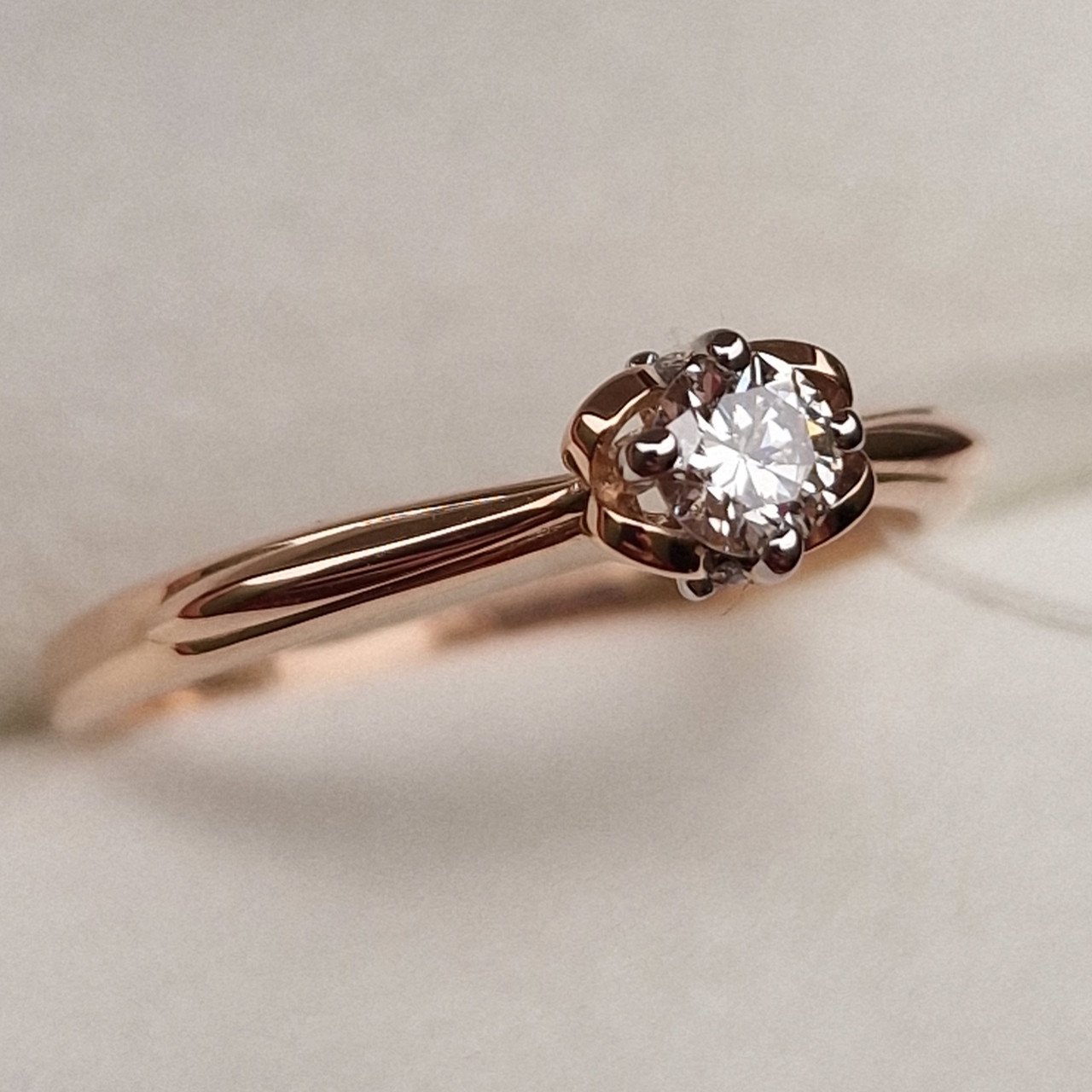 Кольца Deimantas 98703359 16р 1,32гр 0,18ct. купить,NaN
