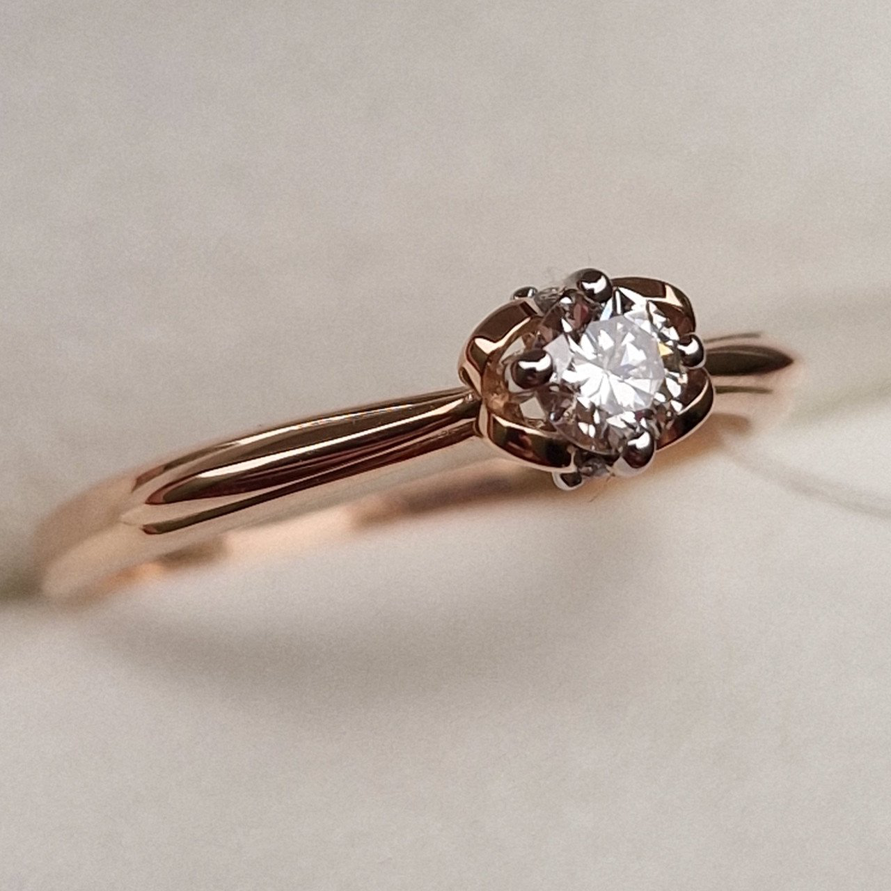 Кольца Deimantas 98703359 16р 1,32гр 0,18ct. купить,NaN