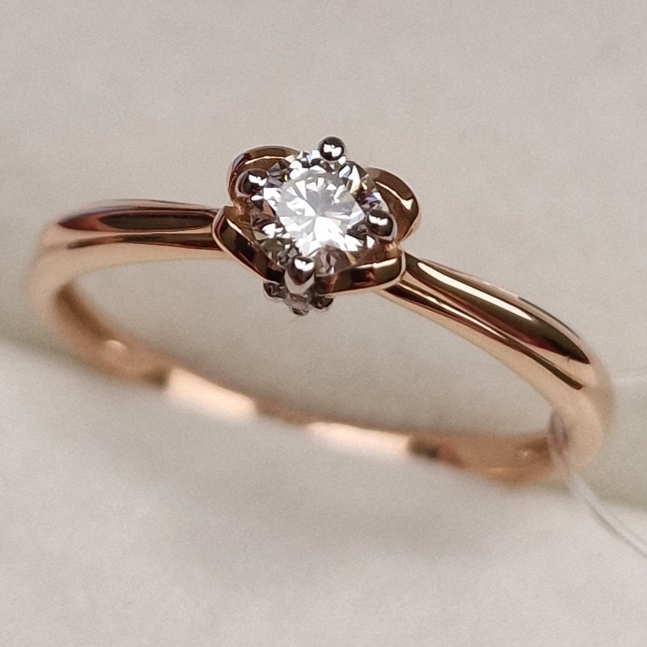 Кольца Deimantas 98703359 16р 1,32гр 0,18ct. купить,NaN