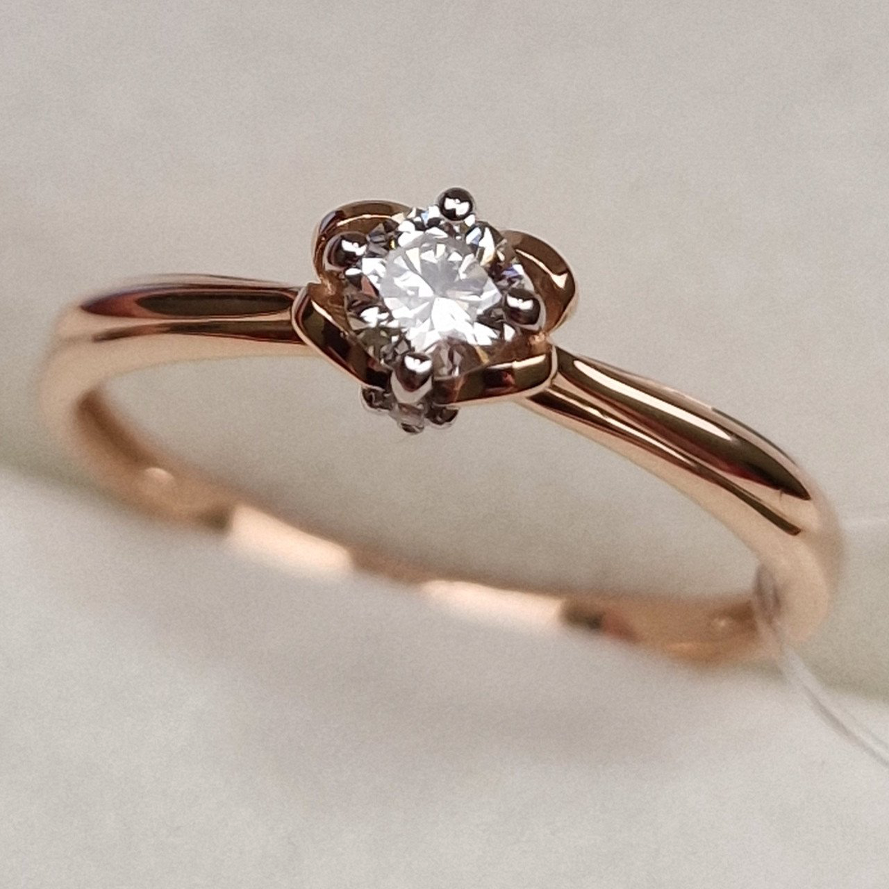 Кольца Deimantas 98703359 16р 1,32гр 0,18ct. купить,NaN