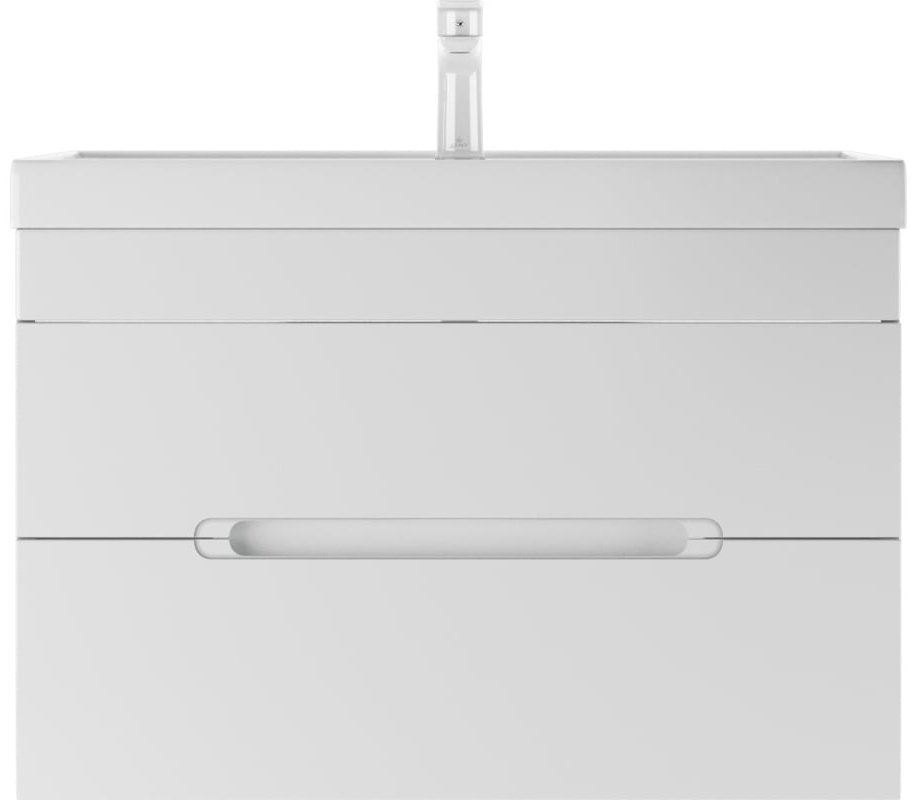 Комплект для ванной KABINKA.KZ Байтерек (шкаф, шкаф-пенал, тумба под раковину, раковина) белый