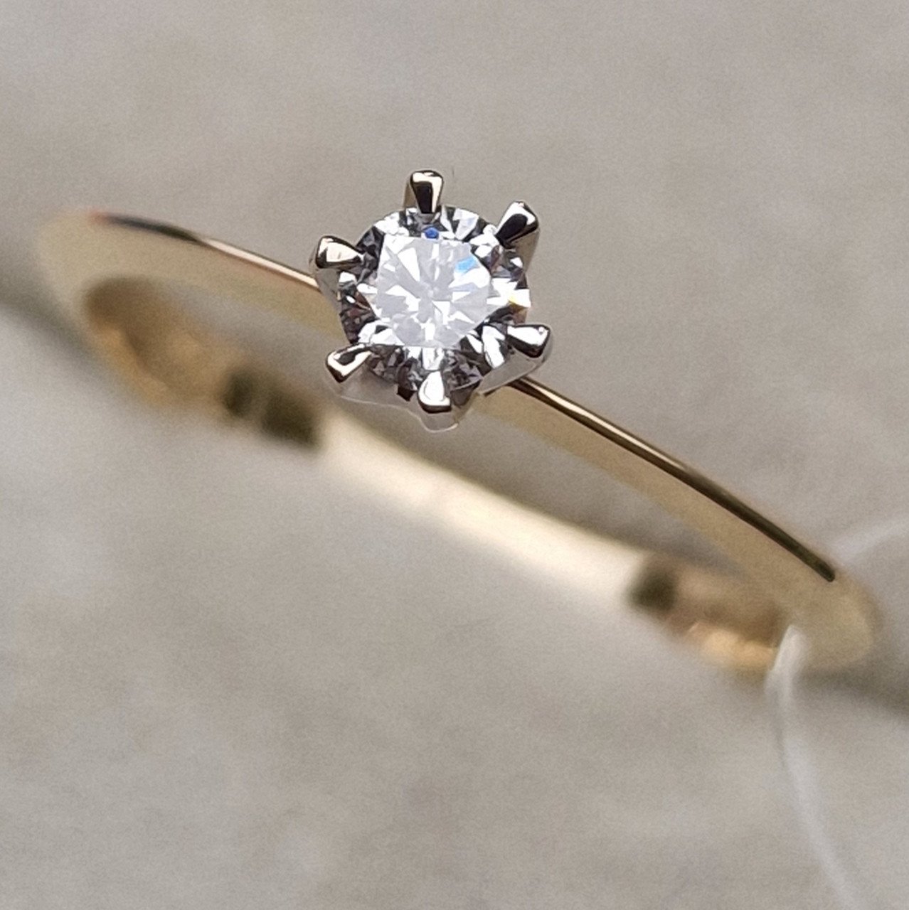 Кольцо Deimantas 98703370 16,5р 1,78гр 0,15ct. купить,NaN