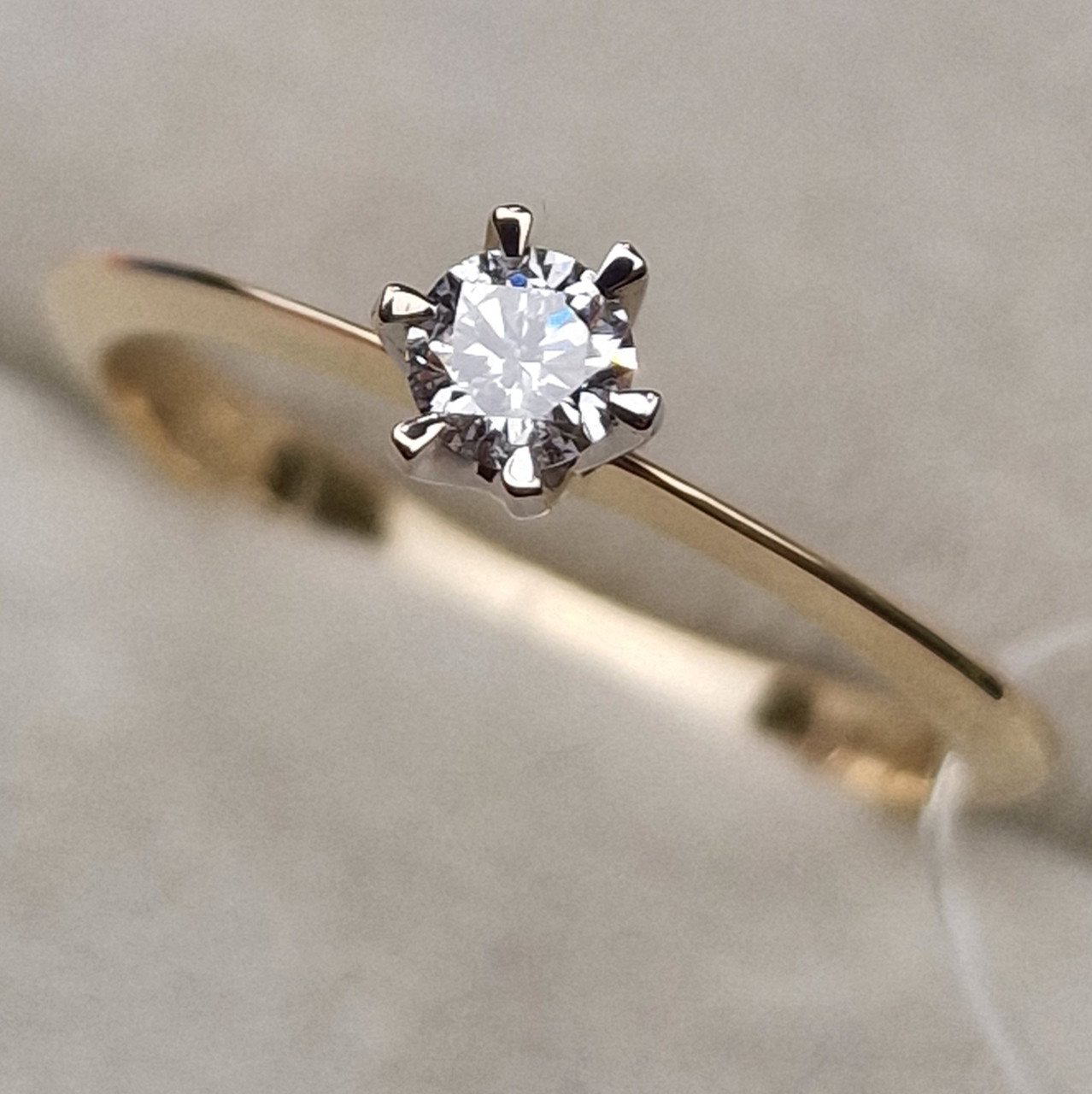 Кольцо Deimantas 98703370 16,5р 1,78гр 0,15ct. купить,NaN