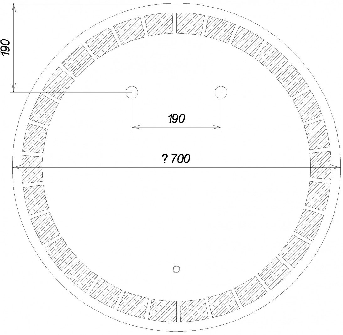 Комплект для ванной KABINKA.KZ Байтерек (тумба под раковину, зеркало, раковина) белый