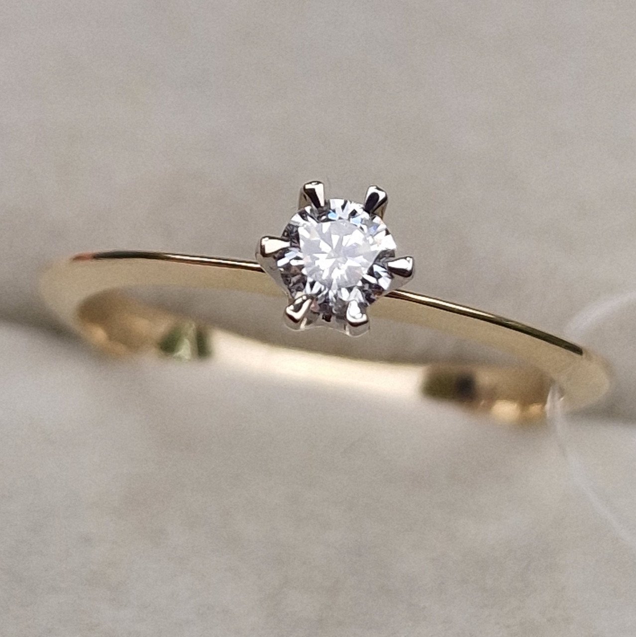 Кольцо Deimantas 98703370 16,5р 1,78гр 0,15ct. купить,NaN