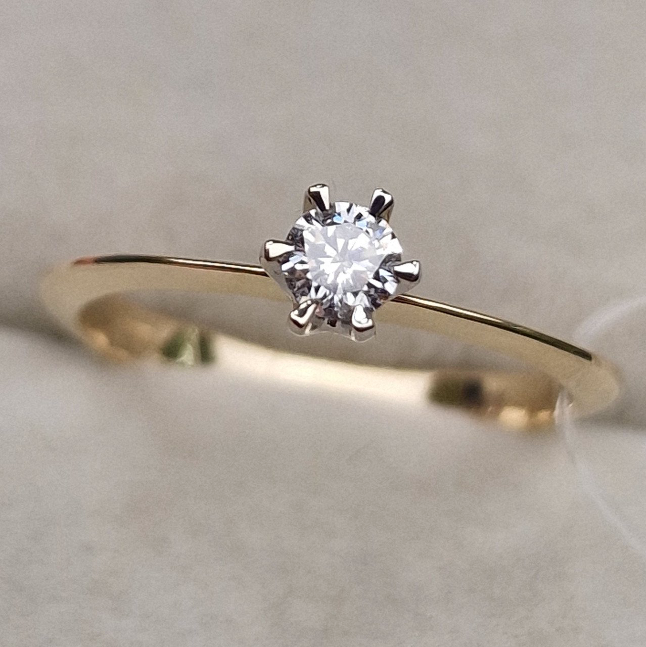 Кольцо Deimantas 98703370 16,5р 1,78гр 0,15ct. купить,NaN