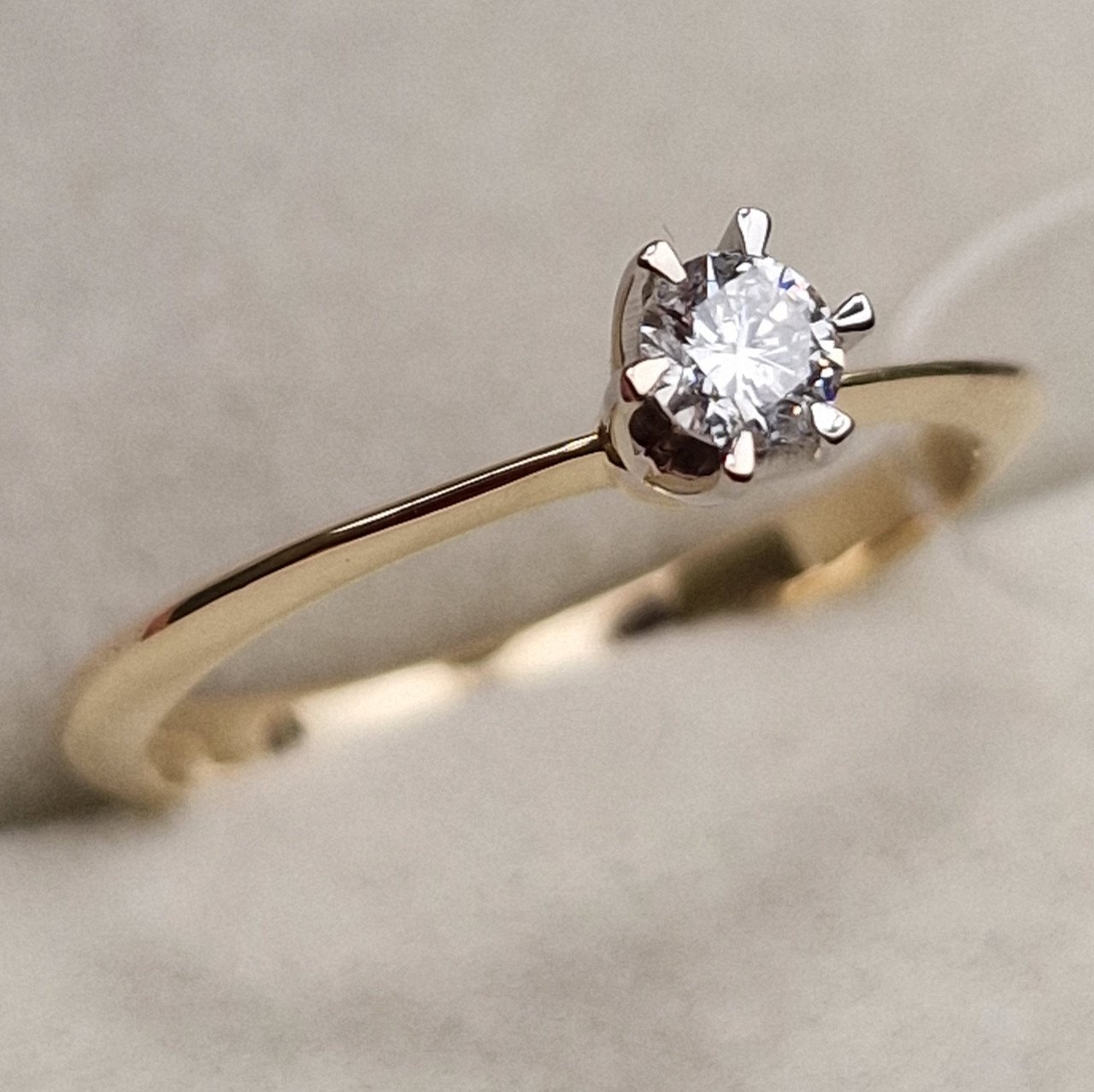Кольцо Deimantas 98703370 16,5р 1,78гр 0,15ct. купить,NaN